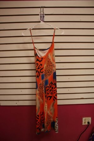Lepard skin dress multicolor
